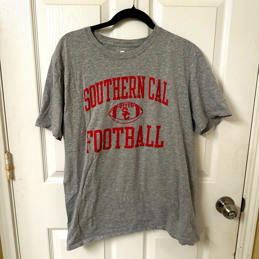 Men’s Nike Heathered Gray USC Trojans Retro Shirt